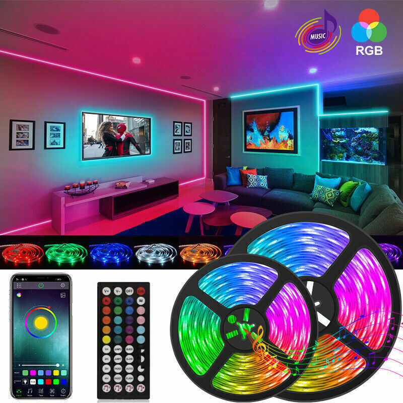 5050 RGB LED strip with Bluetooth and remote control