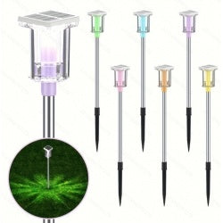 6 Pack Outdoor Solar Landscape Lights