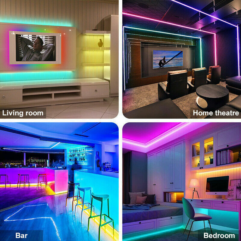 5050 RGB LED strip with Bluetooth and remote control